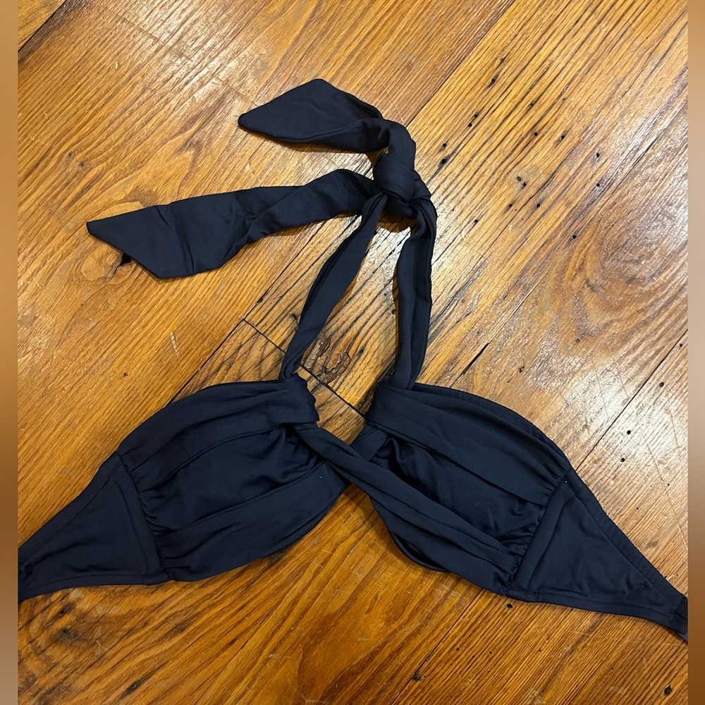 Seafolly size 8 navy swimsuit top